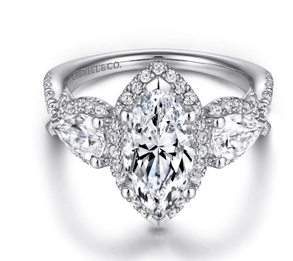 Marquise diamond rings DeVons